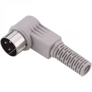 Image of Hirschmann 931 571-517 MAWI 50 SB 5-Pin Male DIN Plug, Right Angle...