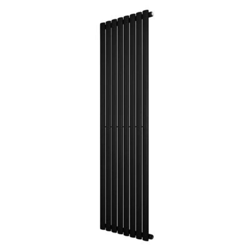 Image of Monstershop Oval Single Column Radiator - 1600 x 480mm - Black Unisex