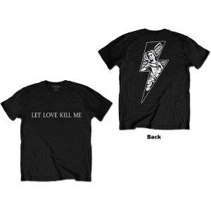Image of Creeper - Let Love Kill Me Unisex Large T-Shirt - Black