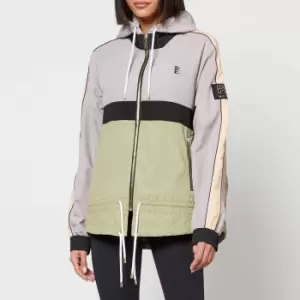 Image of P.E NATION Man Down Colour-Block Shell Jacket - L