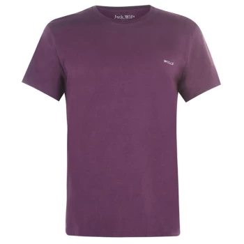 image of Jack Wills Sandleford Classic T-Shirt - Plum