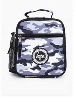 image of Hype Boys Mono Camo Lunch Box Bag And Pencil Case Bundle - Camouflage