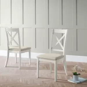 Image of Julian Bowen Set of 2 Provence Dining Chairs