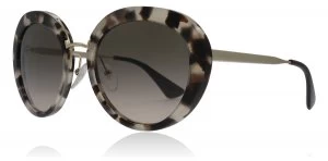 image of Prada Cinema Sunglasses Spotted Opal Brown UAO3D0 55mm