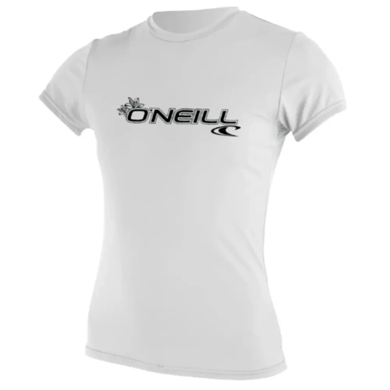 Image of O'Neill Womens T-Shirt O'Neill Basic Skins Sun Blanc Female L