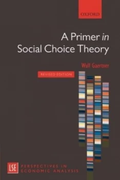 Image of A primer in social choice theory by Wulf Gaertner