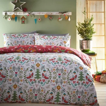 Image of Furn Scandi Festive Bedding Set - King Size
