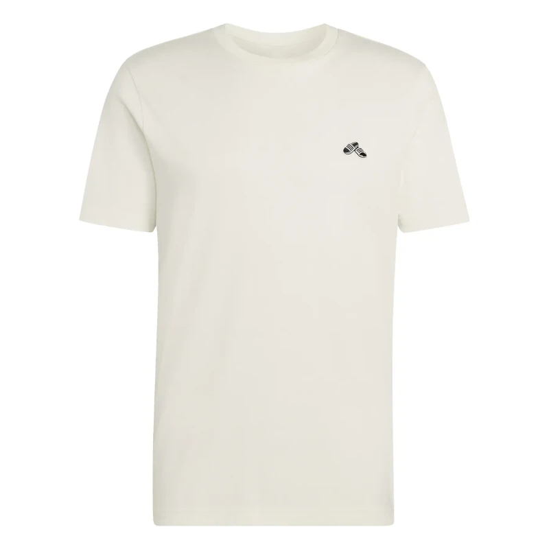 Image of Adidas T-Shirt adidas Sumer Slides Graphic Blanc Male XL