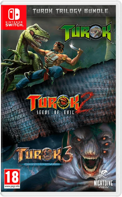 Image of Turok Trilogy Bundle Nintendo Switch Game