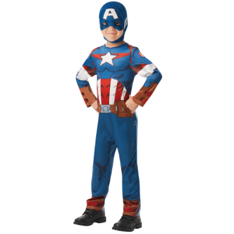 Image of Rubies Captain America Costume 640832S00