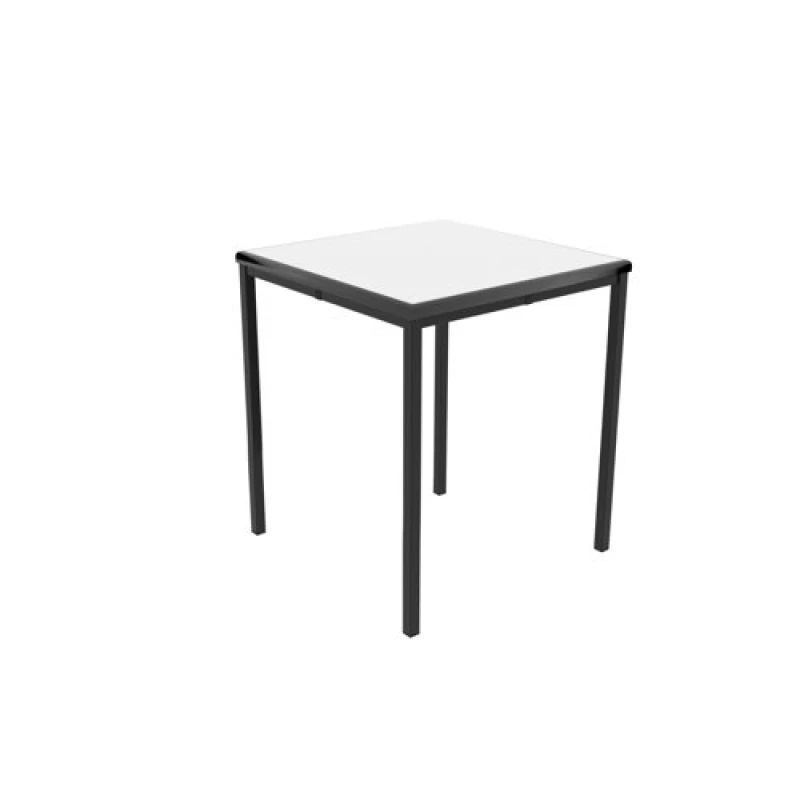 Image of Jemini Jemini Titan Multipurpose Classroom Table 600x600x710mm Grey/Black KF882435 KF882435