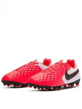 image of Nike Junior Tiempo Legend 8 Club Firm Ground Football Boots - Red/Black