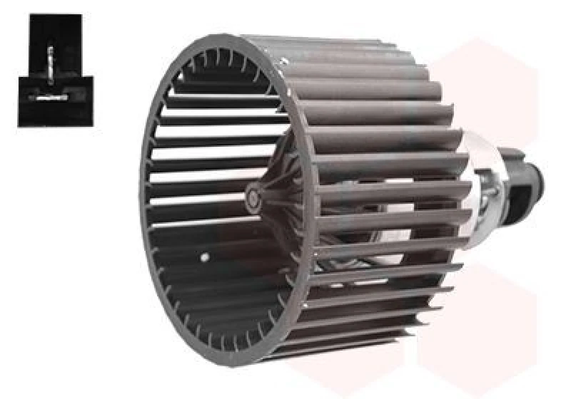 Image of VAN WEZEL Blower motor VAN WEZEL 0314773