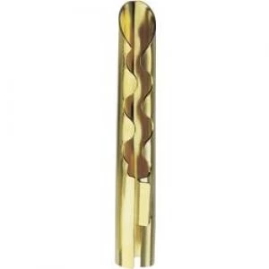 Image of Audio jack Plug straight Number of pins 1 Gold Kash