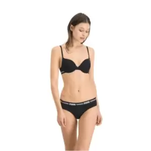Image of Puma T Shirt Bra Womens - Black