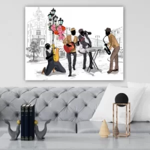 Image of 406195363_70100 Multicolor Decorative Canvas Painting