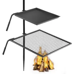 Image of VEVOR Swivel Grill Campfire Swivel Grill Heavy Duty Over Fire Grill for BBQ