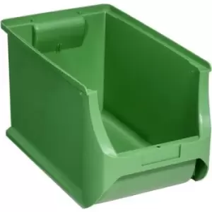 image of Allit 456283 Storage bin ProfiPlus 4H (W x H x D) 205 x 200 x 355mm Green