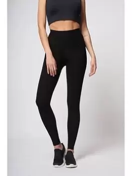 Image of TLC Sport Performance Tummy Control Lightweight Strong Compression Legging - Black, Size XS, Women