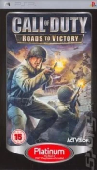 image of Call of Duty Roads to Victory PSP Game