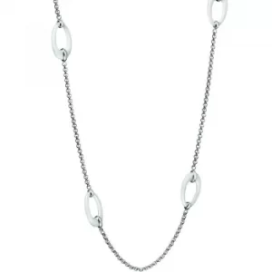 Image of Ladies Calvin Klein Stainless Steel Ceramic Necklace