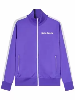 Image of PALM ANGELS Classic Track Jacket Purple/White