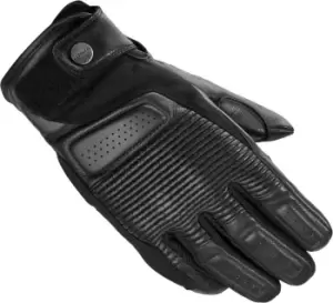Image of Spidi Clubber Motorcycle Gloves, black, Size 2XL, black, Size 2XL