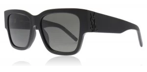 image of Yves Saint Laurent SLM21 Sunglasses Black 001 56mm