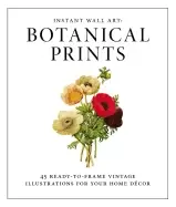 Image of instant wall art botanical prints 45 ready to frame vintage illustrations f