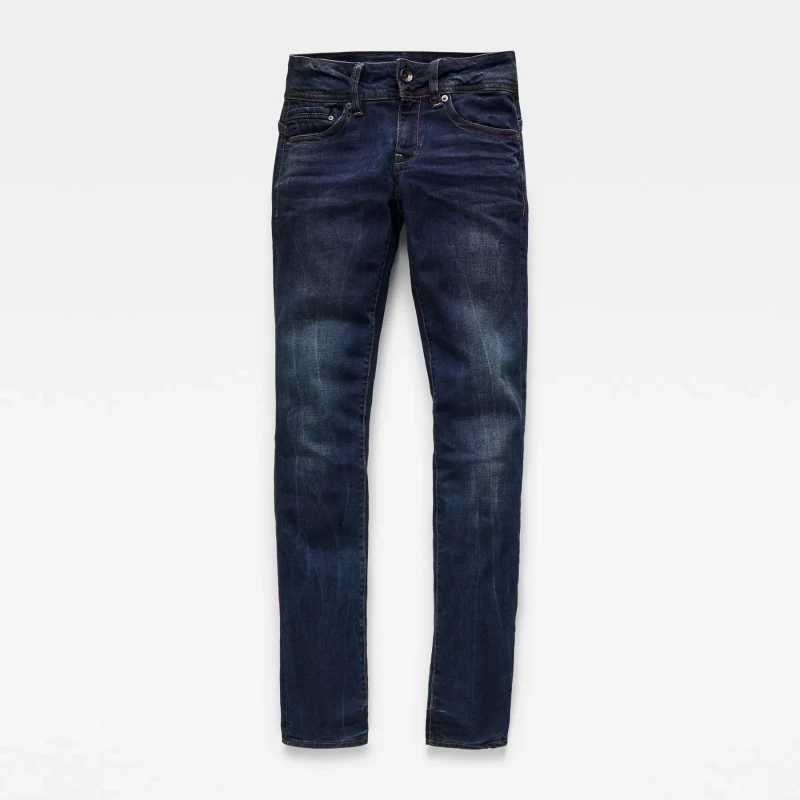 Image of G-Star Womens jeans G-Star Midge Straight Bleu Female 30x32