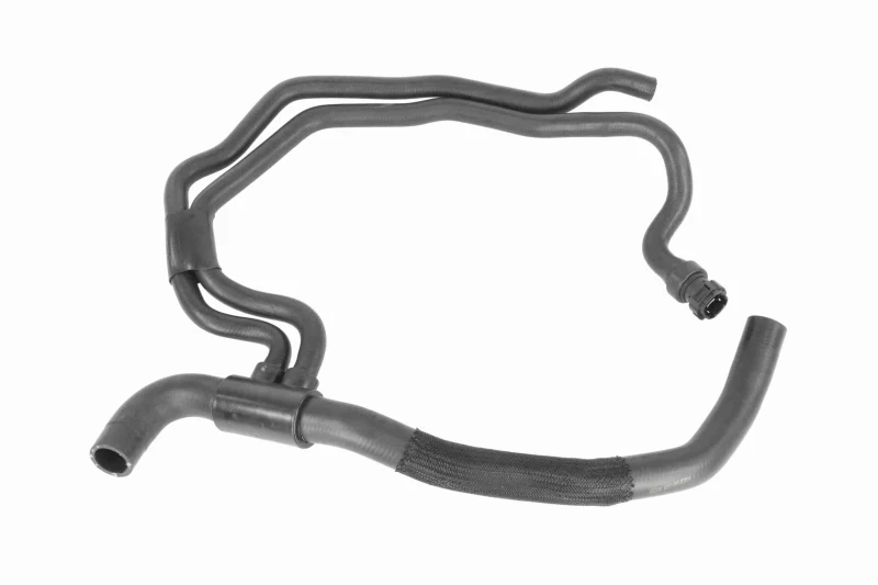 Image of VAICO V46-1605 Radiator Hose Original VAICO Quality EPDM (ethylene propylene diene Monomer (M-class) rubber), Lower Left, with quick couplers EPDM (et