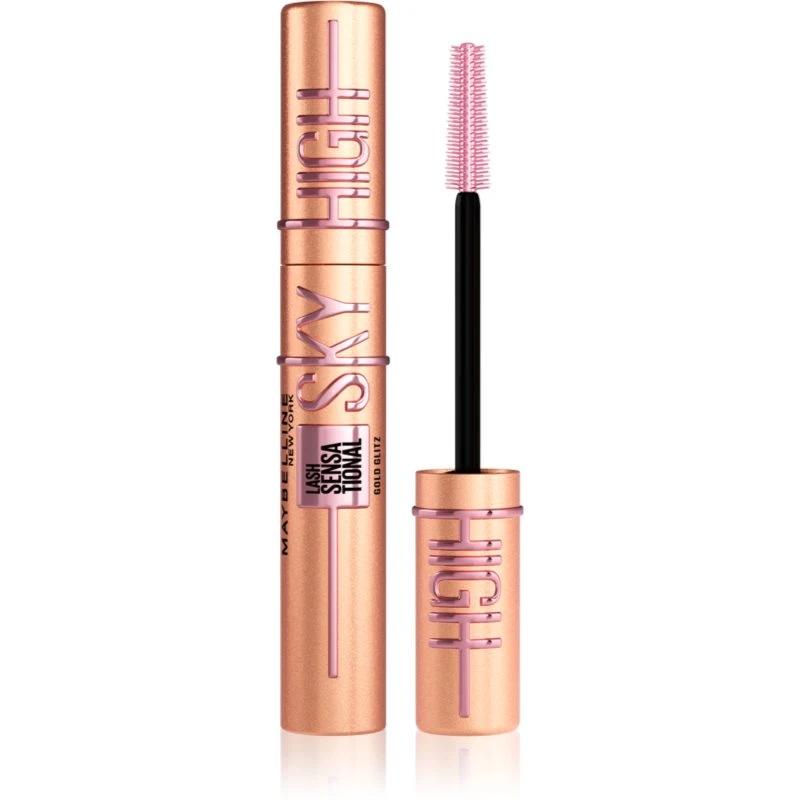 Image of MAYBELLINE NEW YORK Lash Sensational Sky High volumising and lengthening mascara shade Rose Gold 7.2 ml