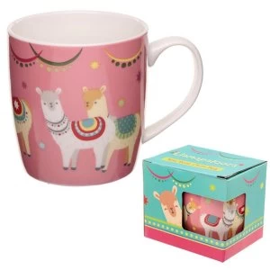 image of Llamapalooza New Bone China Mug