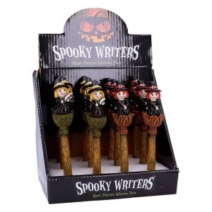 image of Spooky Writers Witch (Display of 12) Pens