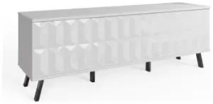 Image of Frank Olsen Elevate Smart 3 Door TV Unit - White