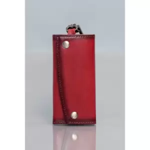 Image of Handy Leather Key Wallet with Hanging Clip