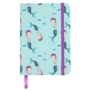 Image of Mermaid Notebook with Starfish Charm (A6)