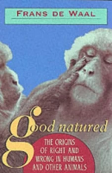 Image of Good Natured by Frans B. M De Waal Paperback