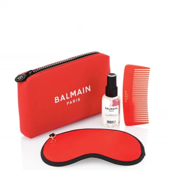 Image of Balmain Limited Edition Cosmetic Bag - Red