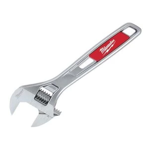 Image of Milwaukee Hand Tools Adjustable Wrench Twin Pack 150mm (6in) & 250mm (10in)