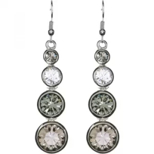 Ladies Karen Millen Swarovski TearEarrings