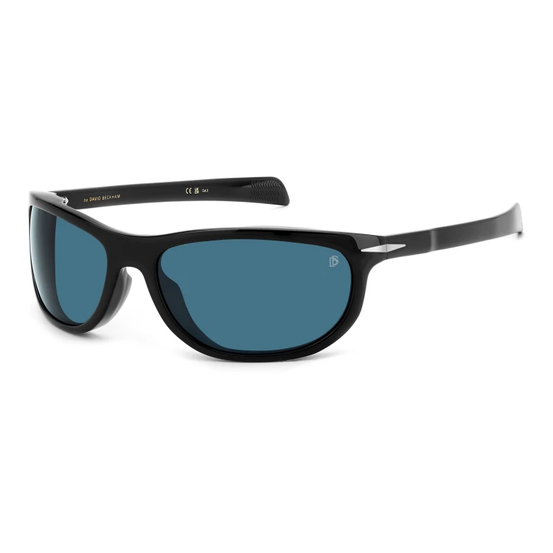 Image of David Beckham Mens Oval Sunglasses Black male Mens