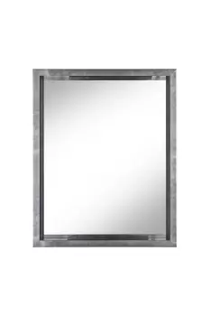 Image of Albury Accent Metallic Effect Rectangular Mirror