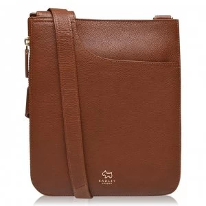 image of Radley Pocket bag medium zip cross body bag - Tan