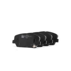 Image of FEBI BILSTEIN Brake pad set 116282 Brake pads,Brake pad set, disc brake HYUNDAI,KIA,i30 (GD),i30 CW (GD),i30 Coupe,VELOSTER (FS),GENESIS Coupe