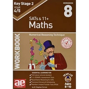 Image of KS2 Maths Year 4/5 Workbook 8 Numerical Reasoning Technique Paperback / softback 2018