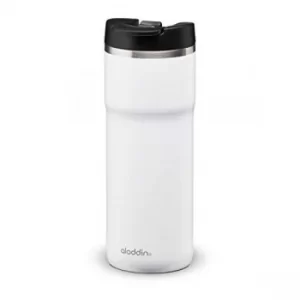 image of Aladdin Java Thermavac Leak-Lock Stainless Steel Mug 0.47L Snowflake White