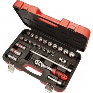 Image of Faithfull 25 Piece 3/8" Drive Socket Set 3/8"
