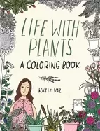 Image of life with plants a coloring book