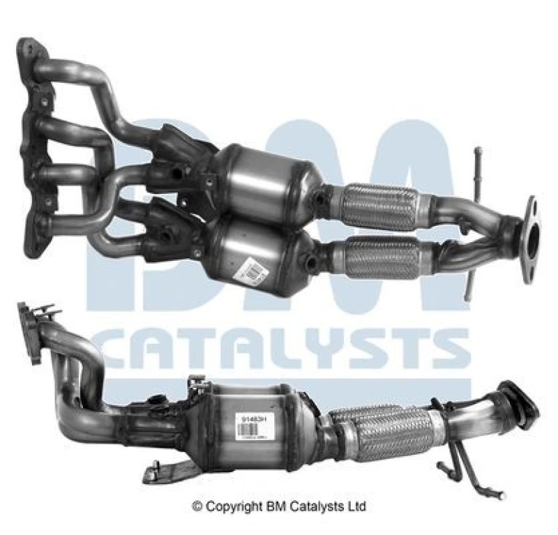 Image of BM CATALYSTS BM91483H Catalytic Converter Non-approved Ceramic Catalyst Converter (429)